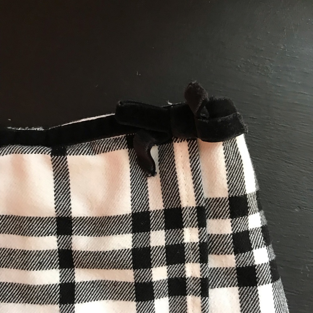 Old Navy Baby Black & White Plaid Skort 12-18M - Picture 7 of 8